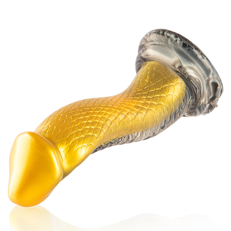 Epic Drakon Yellow Cobra fantasy dildó - Image 4