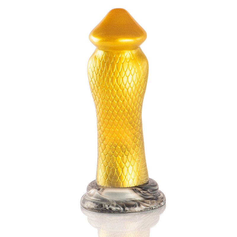 Epic Drakon Yellow Cobra fantasy dildó - Image 2