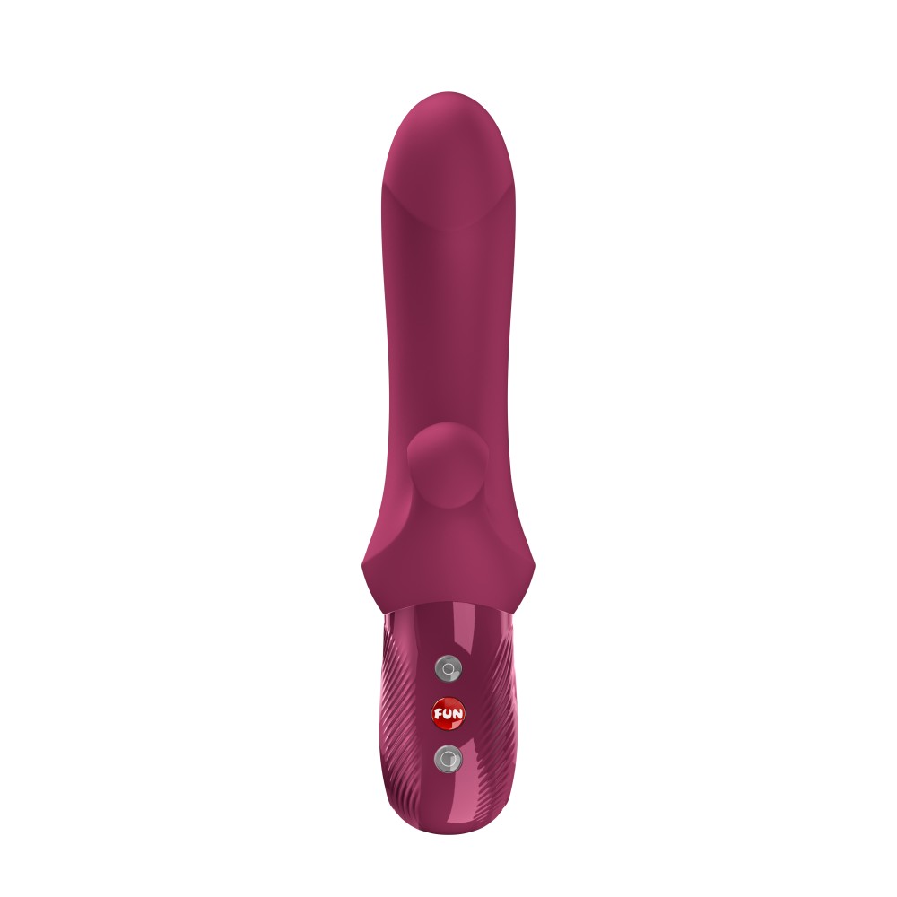 Fun Factory Bi Stronic Curve Bordó — Toló Funkciós Kettős Vibrátor - Image 2
