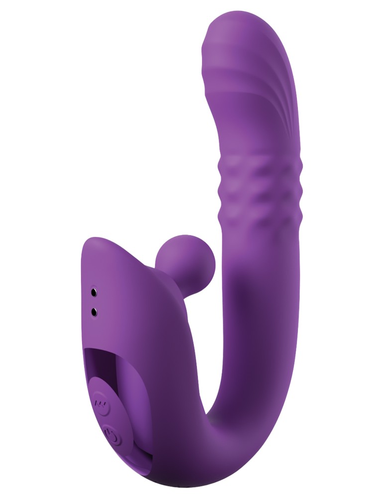 Harmoni Pro — Toló Funkciós Rabbit Vibrátor Lila - Image 8
