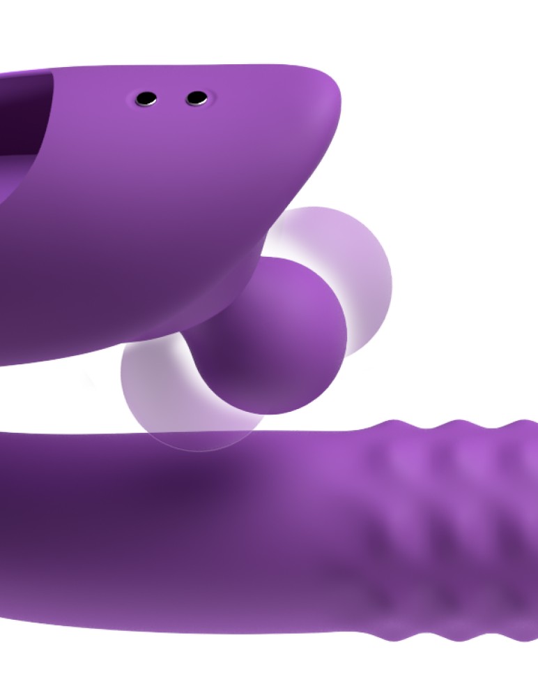 Harmoni Pro — Toló Funkciós Rabbit Vibrátor Lila - Image 4