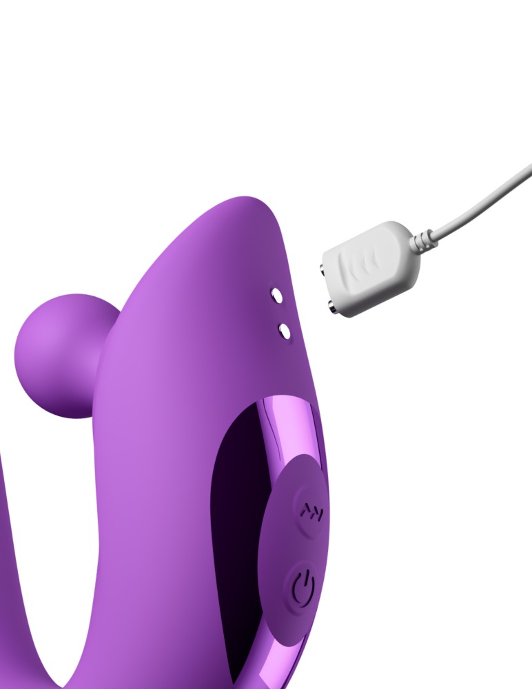 Harmoni Pro — Toló Funkciós Rabbit Vibrátor Lila - Image 2