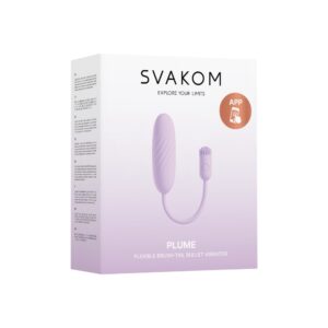 Svakom Plume Pasztell Lila — Kettős Érzésű Vibrátor