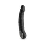 Renegade Rimmer 22,1 cm - élethű G-pontos vibrátor fogógyűrűvel (fekete)