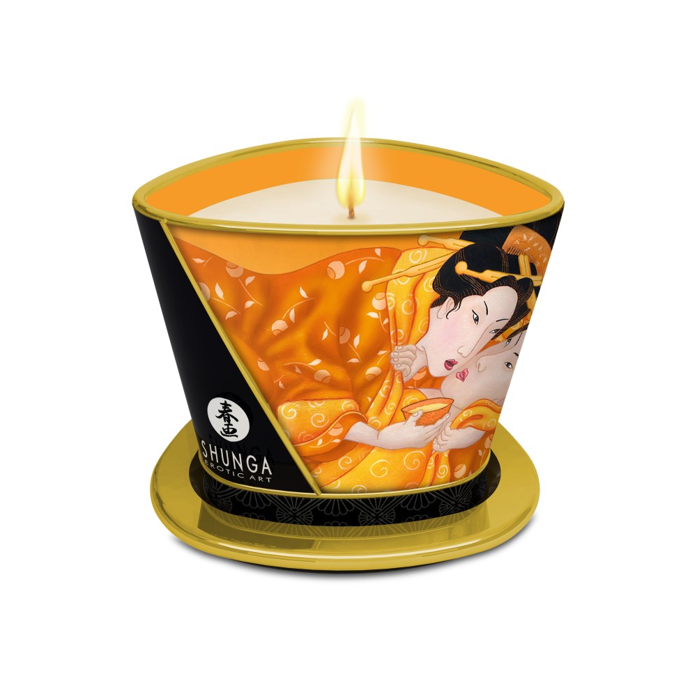Massage Candle Mango 170 ml - masszázsgyertya és olaj egyben - Image 4