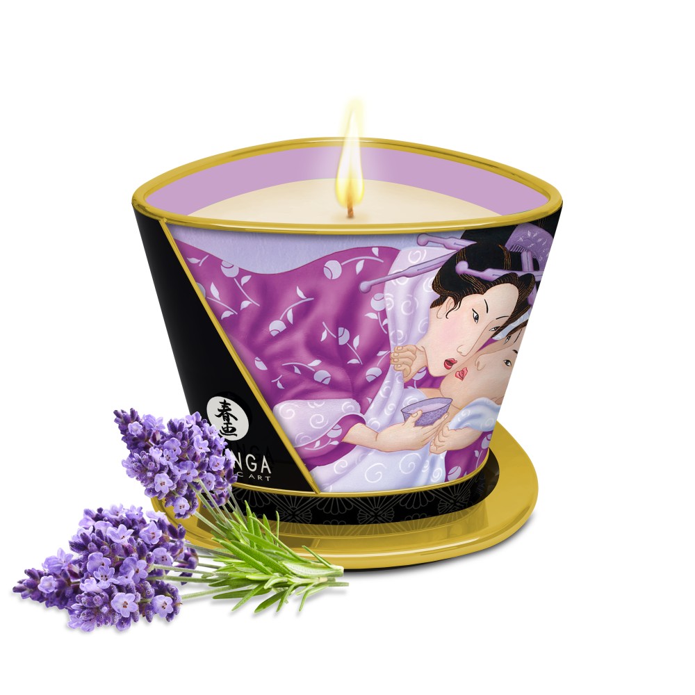 Massage Candle Levendula 170 ml - masszázsgyertya és olaj egyben - Image 2