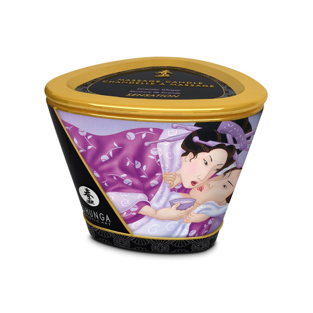 Massage Candle Levendula 170 ml - masszázsgyertya és olaj egyben - Image 5