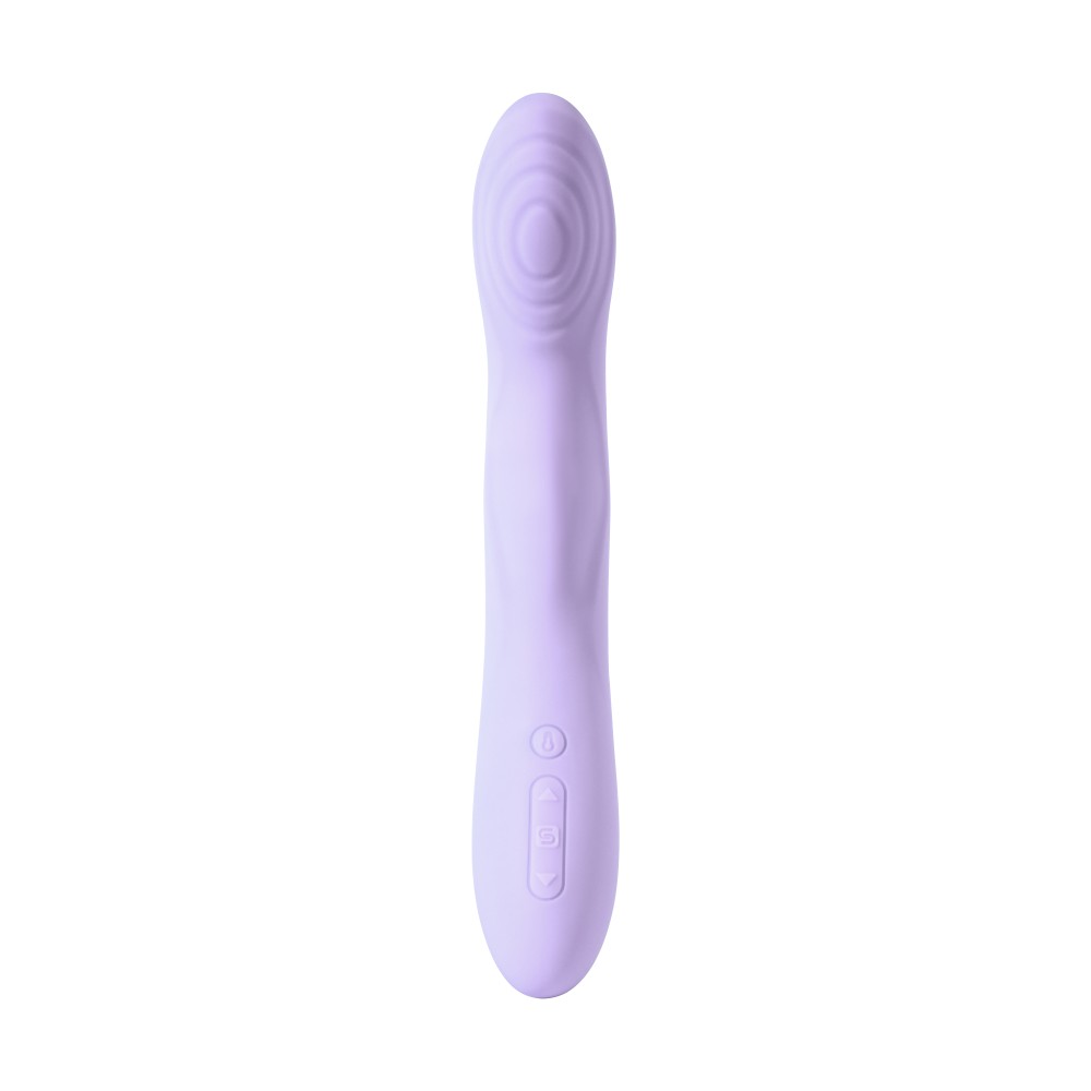 Svakom Selena Pastel Lilac 21 cm - toló-melegítős app-vezérelt vibrátor (lila) - Image 5