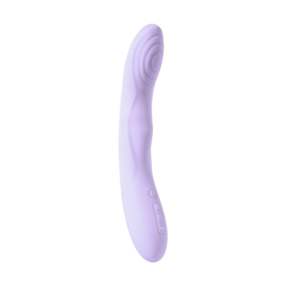 Svakom Selena Pastel Lilac 21 cm - toló-melegítős app-vezérelt vibrátor (lila) - Image 4