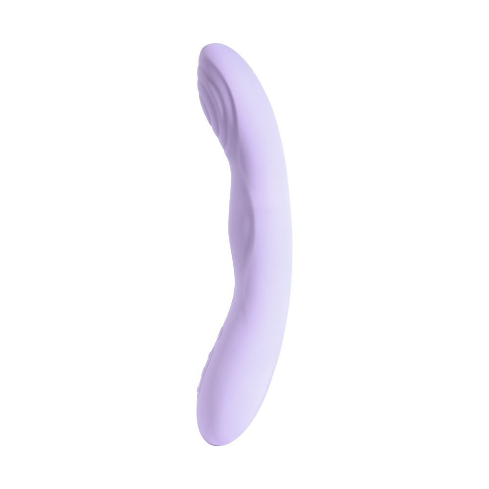 Svakom Selena Pastel Lilac 21 cm - toló-melegítős app-vezérelt vibrátor (lila)