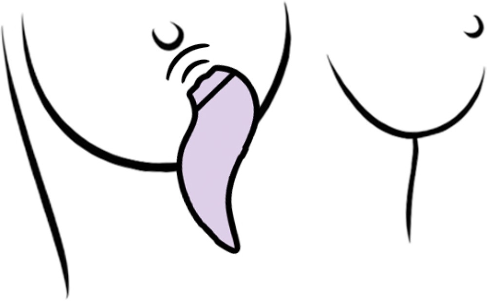 Svakom DuoGlow Pastel Lilac - szétválasztható, tolós, gyöngyös vibrátor pulzáló csiklóizgatóval (lila) - Image 23