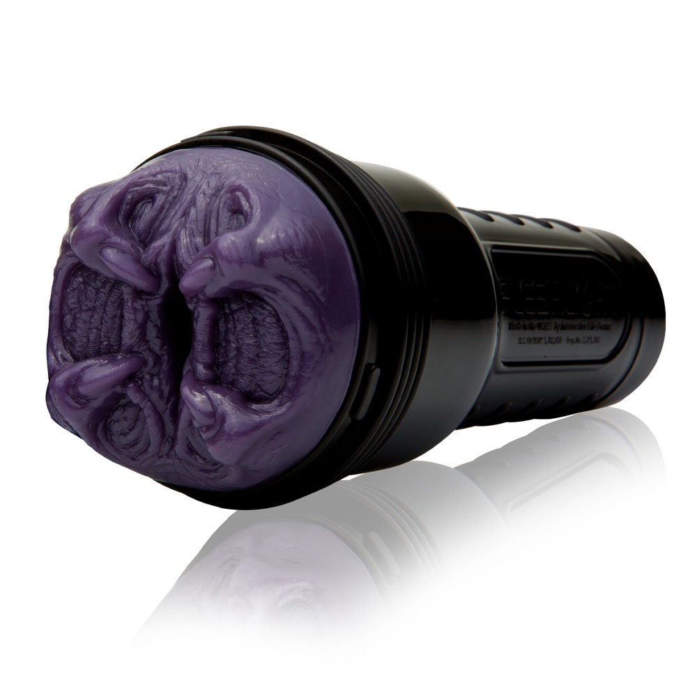 Fleshlight Fantasy Predator Vagina 25,4 cm - Superskin maszturbátor egyedi belső textúrával (lila) - Image 8