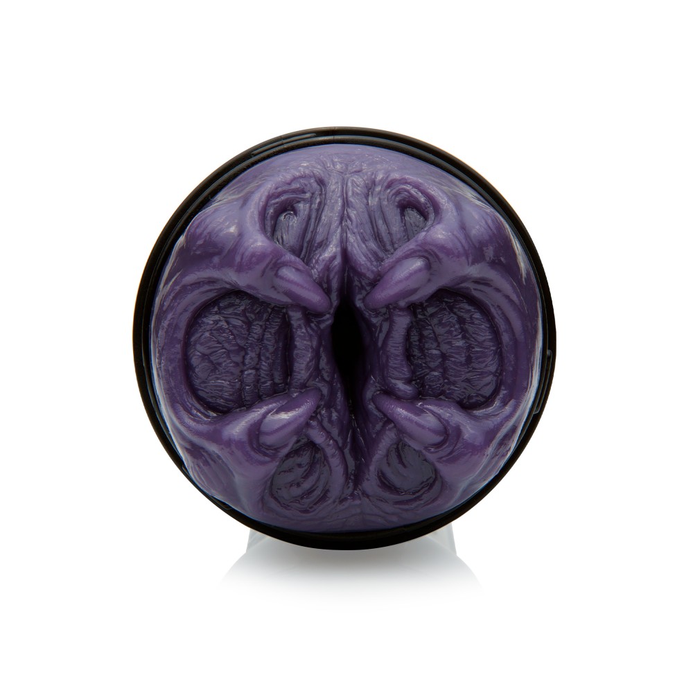 Fleshlight Fantasy Predator Vagina 25,4 cm - Superskin maszturbátor egyedi belső textúrával (lila) - Image 7