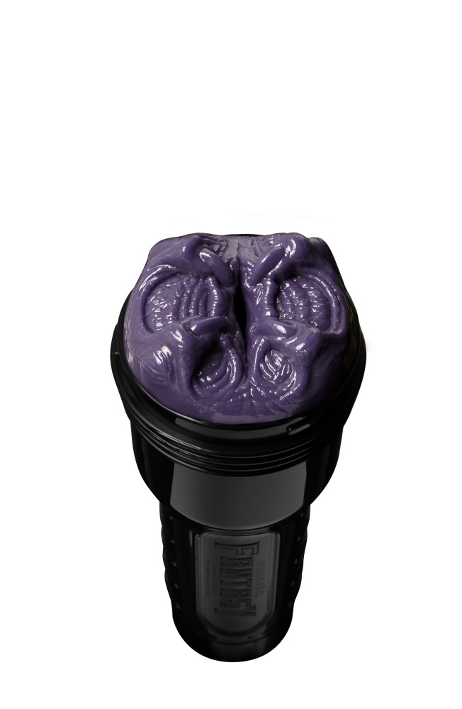 Fleshlight Fantasy Predator Vagina 25,4 cm - Superskin maszturbátor egyedi belső textúrával (lila) - Image 6