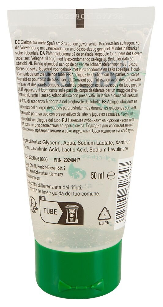 Just Glide Bio 50 ml - vízbázisú síkosító - Image 3