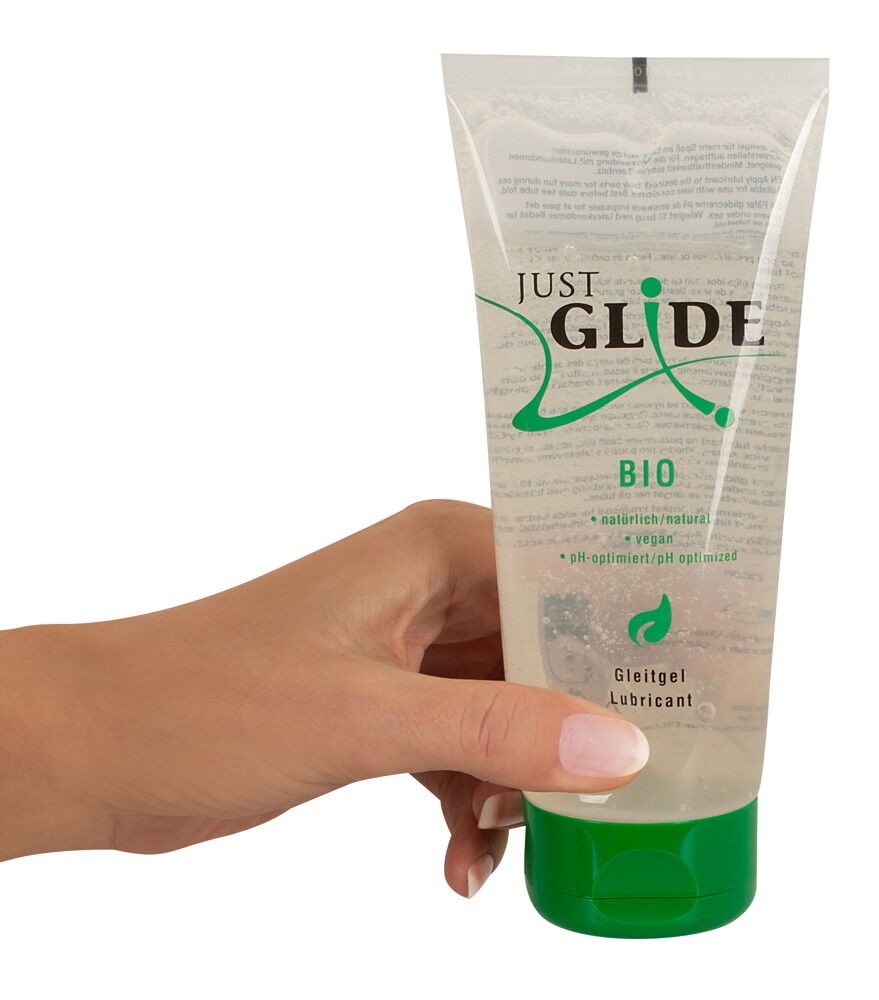 Just Glide Bio 200 ml - vízbázisú síkosító pároknak - Image 2