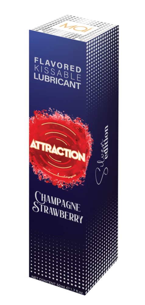 Champagne Strawberry 50 ml - epres illatú vízbázisú síkosító - Image 7